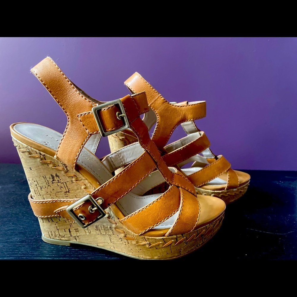 BCBG High Wedge Sandal